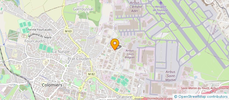 localisation de l'entreprise SARL MICHEL BENDICHOU à COLOMIERS