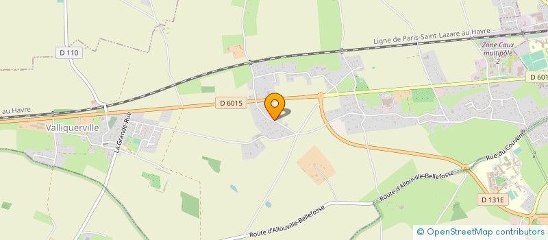 localisation de l'entreprise SARL MICHEL CAVELIER ET FILS  CROIX-MARE