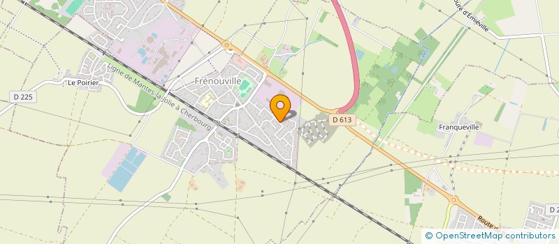 localisation de l'entreprise SARL MICHEL FOUCHER  FRENOUVILLE