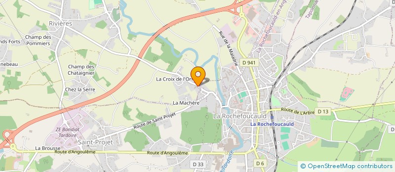 localisation de l'entreprise SARL MICHEL MONTAUBAN à RIVIERES