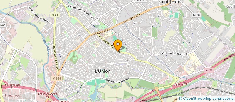 localisation de l'entreprise SARL MICHEL PEREZ à L'UNION