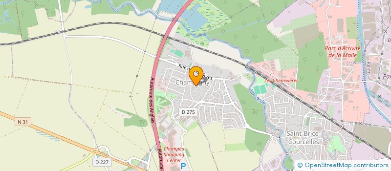 localisation de l'entreprise SARL MICHEL ROQUE ET FILS à CHAMPIGNY