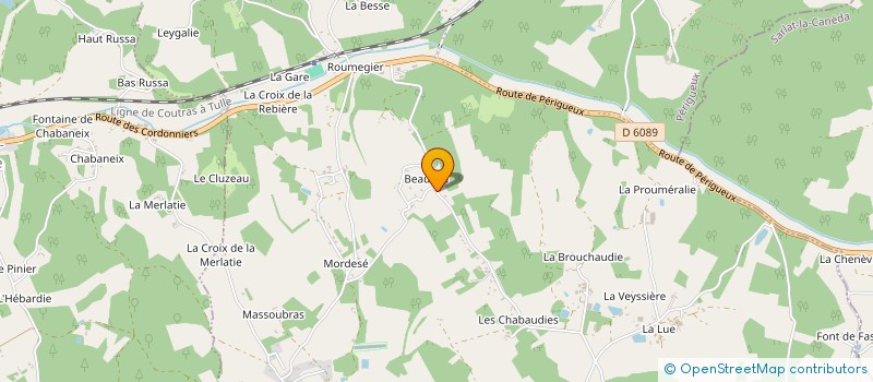 localisation de l'entreprise SARL MICHEL TROUSSARD à BOULAZAC ISLE MANOIRE