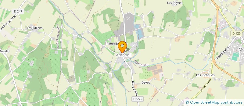 localisation de l'entreprise SARL MICHELAS ET COMPAGNIE  AMBONIL