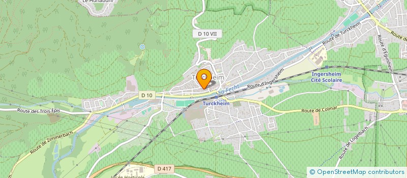 localisation de l'entreprise SARL MICHELE ET JEAN LUC STOECKLE à KATZENTHAL