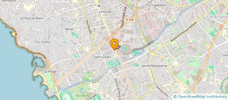 localisation de l'entreprise SARL MICHELET NETTOYAGES à MARSEILLE