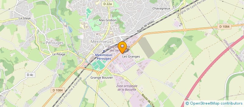 localisation de l'entreprise SARL MICHELI BOUFFIER à MEXIMIEUX