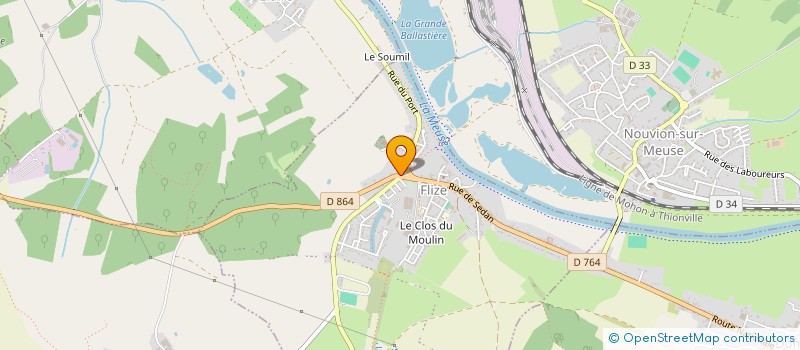 localisation de l'entreprise SARL MICHON à FLIZE