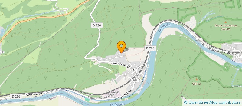 localisation de l'entreprise SARL MICKY  DELUZ