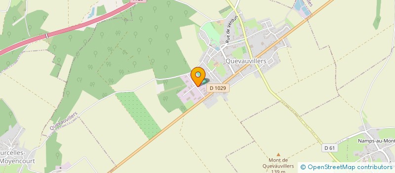 localisation de l'entreprise SARL MICLET ET FILS  QUEVAUVILLERS