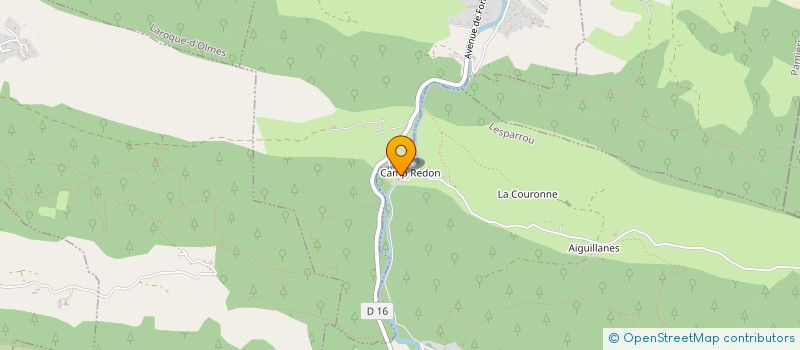 localisation de l'entreprise SARL MICRO CENTRALE DE CAMPREDON à LESPARROU