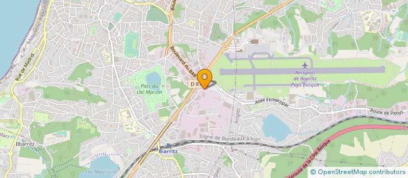localisation de l'entreprise SARL MICRO-CRECHE PETITS ELFES à BIARRITZ