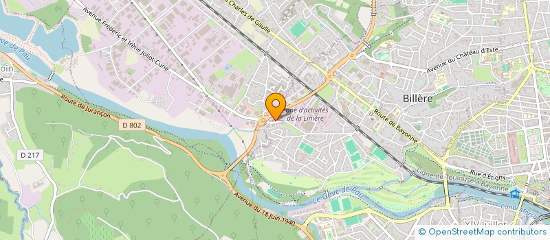 localisation de l'entreprise SARL MICRO DEPANN à BILLERE