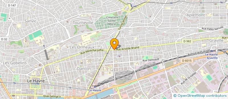 localisation de l'entreprise SARL MICRO PASSION 76 à LE HAVRE