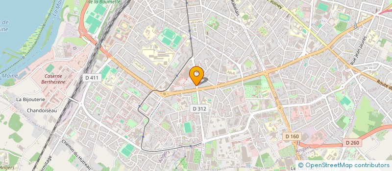 localisation de l'entreprise SARL MICRO SERVICE à ANGERS