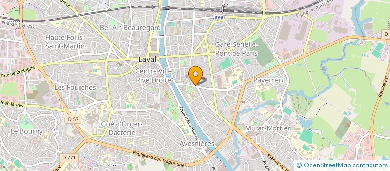 localisation de l'entreprise SARL MICROPLUS INTERNATIONAL à LAVAL