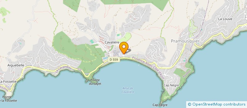 localisation de l'entreprise SARL MIDAN à LE LAVANDOU
