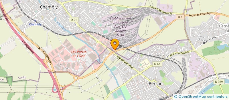 localisation de l'entreprise SARL MIDEL à LE MESNIL-EN-THELLE