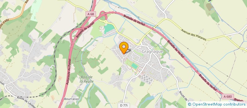 localisation de l'entreprise SARL MIDI BEEF  PAULHAC