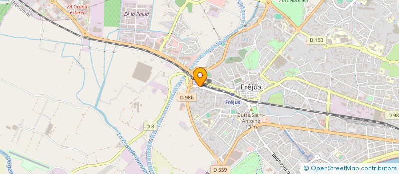 localisation de l'entreprise SARL MIDI COMMUNICATION à FREJUS