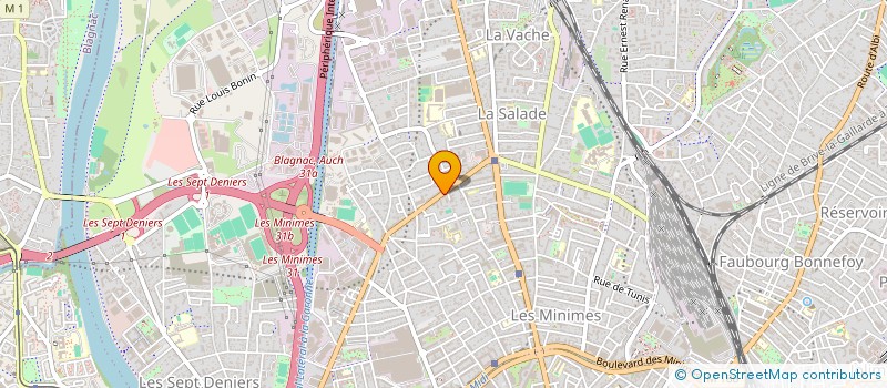 localisation de l'entreprise SARL MIDI ISOLATION RAVALE à TOULOUSE