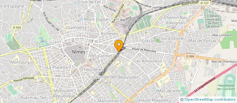 localisation de l'entreprise SARL MIDI LANGUEDOC SECURITE à NIMES