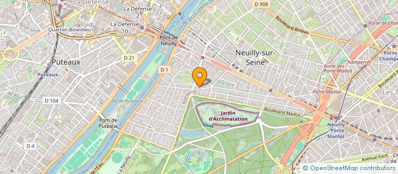 localisation de l'entreprise SARL MIDJAM à NEUILLY-SUR-SEINE
