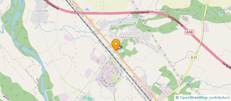 localisation de l'entreprise SARL MIEGEBIELLE à MONT