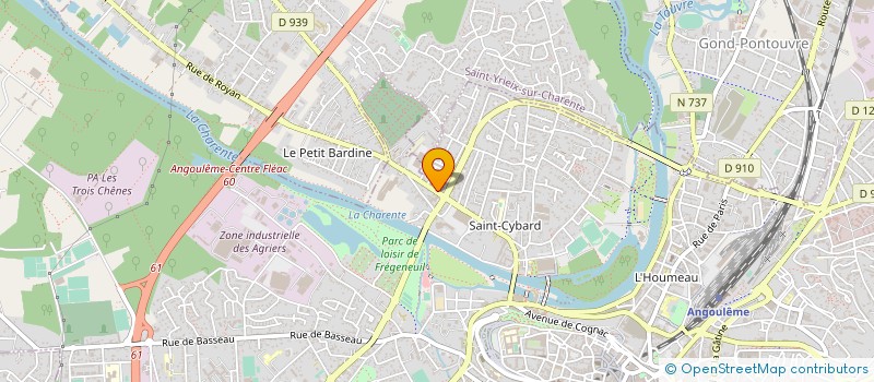 localisation de l'entreprise SARL MIFLO à ANGOULEME