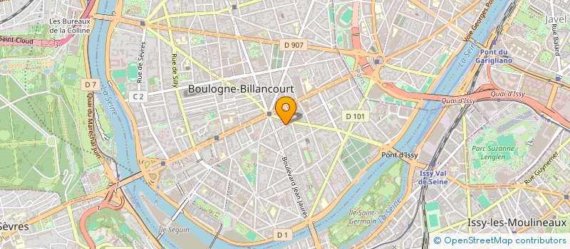 localisation de l'entreprise SARL MIHAELA à BOULOGNE-BILLANCOURT