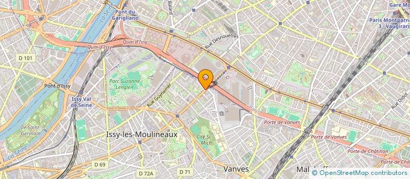 localisation de l'entreprise SARL MIKALEX à ISSY-LES-MOULINEAUX