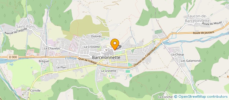 localisation de l'entreprise SARL MIKROL à BARCELONNETTE