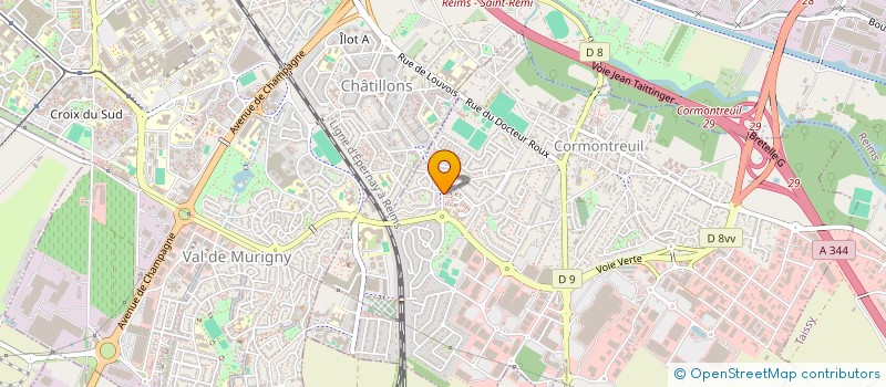 localisation de l'entreprise SARL MILDIS à CORMONTREUIL