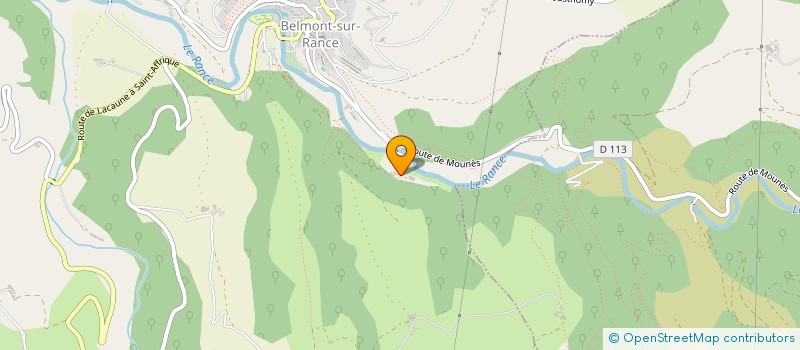 localisation de l'entreprise SARL MILHAU EBENISTERIE DU SOULIE  SAINT-SEVER-DU-MOUSTIER