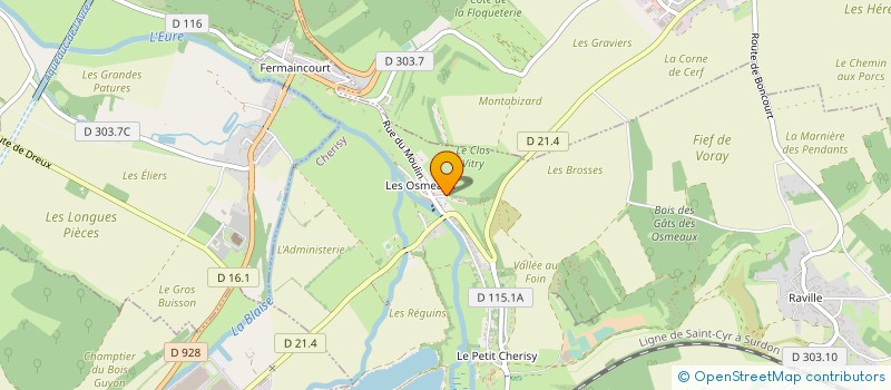 localisation de l'entreprise SARL MILLE à CHERISY