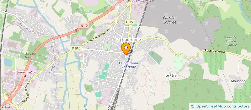 localisation de l'entreprise SARL MILLE ET UNE DOUCEURS  LA COURONNE