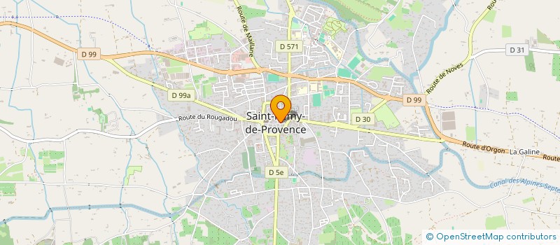 localisation de l'entreprise SARL MILLE NEUF CENT TRENTE SEPT  SAINT-REMY-DE-PROVENCE