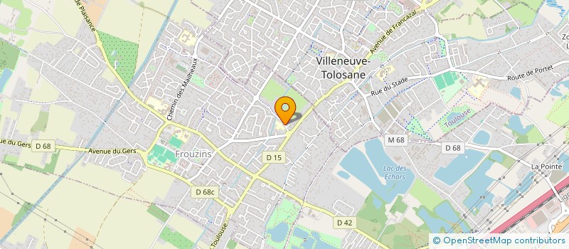 localisation de l'entreprise SARL MILLENIUM BTP  FROUZINS