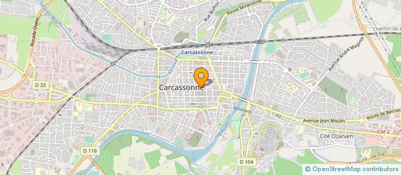 localisation de l'entreprise SARL MILLET CARNOT à CARCASSONNE