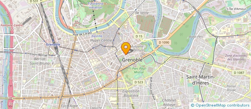 localisation de l'entreprise SARL MILO à GRENOBLE