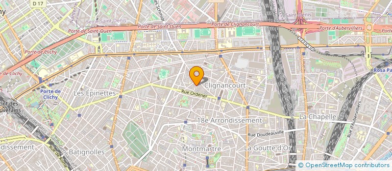 localisation de l'entreprise SARL MILOS  PARIS