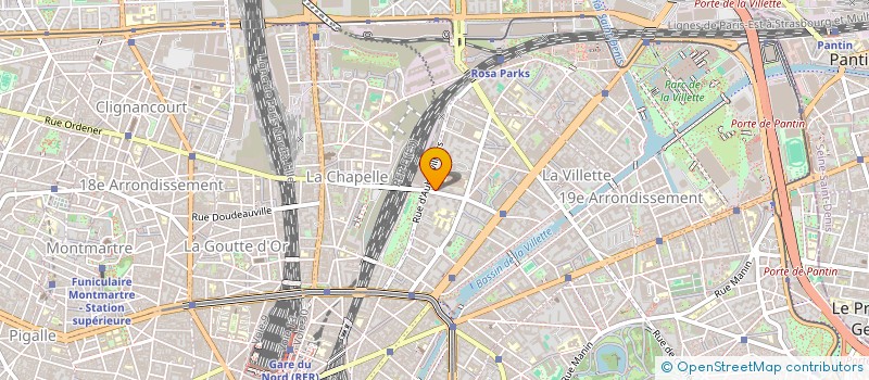 localisation de l'entreprise SARL MILOU  PARIS