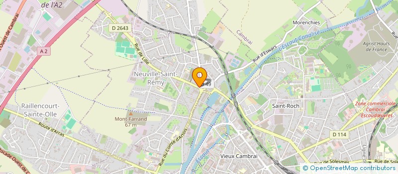 localisation de l'entreprise SARL MILT  NEUVILLE-SAINT-REMY