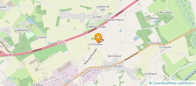 localisation de l'entreprise SARL MIMAULT à CARQUEFOU