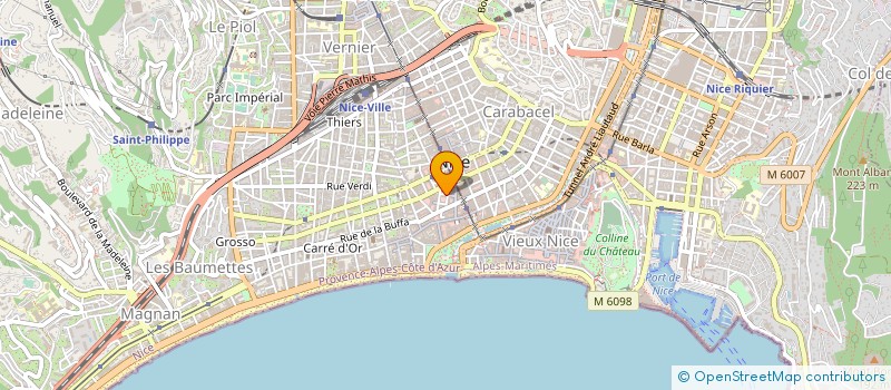 localisation de l'entreprise SARL MIMEYA à NICE