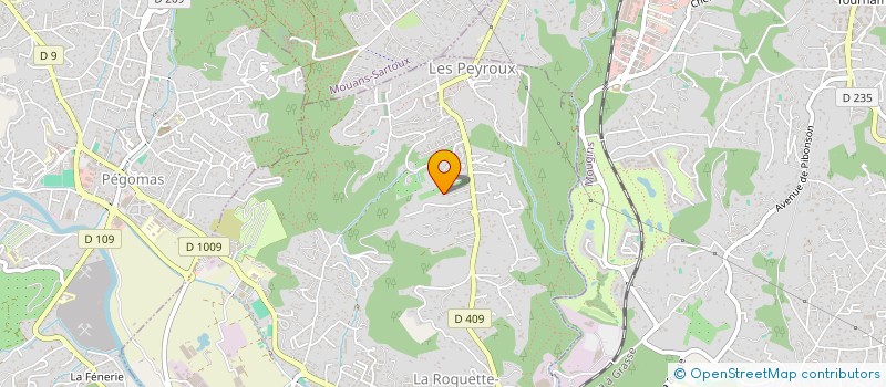 localisation de l'entreprise SARL MIMI BRUNCH à LA ROQUETTE-SUR-SIAGNE