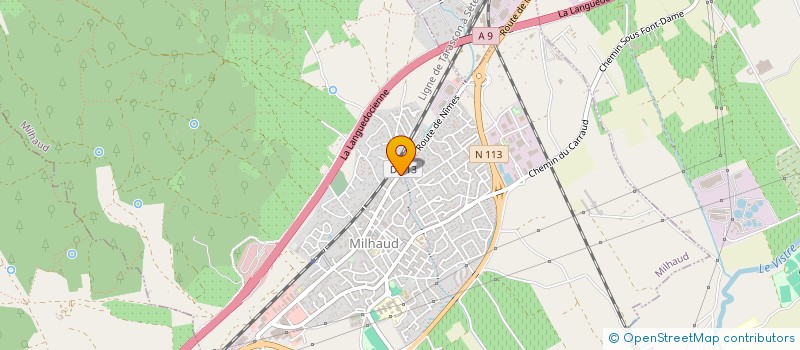 localisation de l'entreprise SARL MIMI-FLOOR  MILHAUD