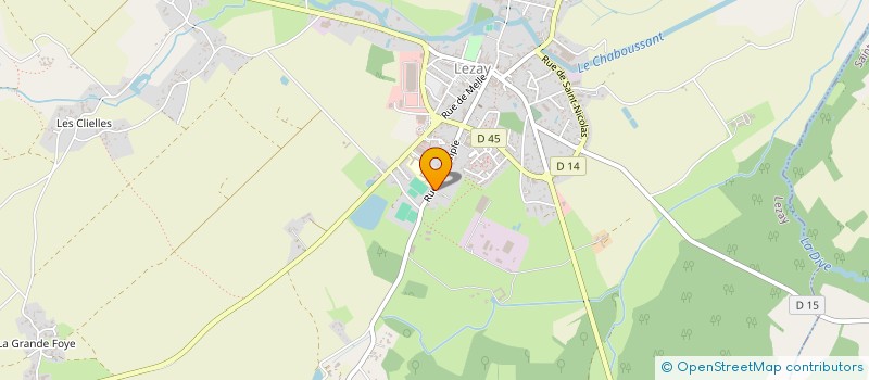 localisation de l'entreprise SARL MINAULT DESPRETZ  LEZAY