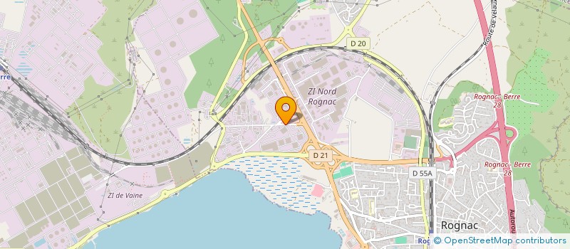 localisation de l'entreprise SARL MIQUEE BRUNO  ROGNAC