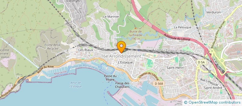 localisation de l'entreprise SARL MIRA BATT à MARSEILLE 16EME